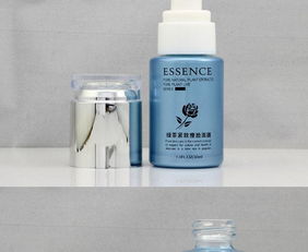30ml蓝色玻璃化妆品包装瓶 精华液、乳液与眼霜的理想选择