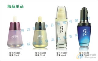 精品膏霜 眼霜瓶 粉底 精华液图片 玻璃图库 中玻网